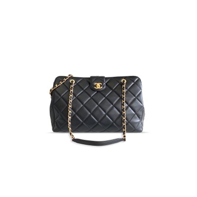 CHANEL MASTER MAXI LAMBSKIN SHOPPING BAG AS4983 (40*29*17cm)